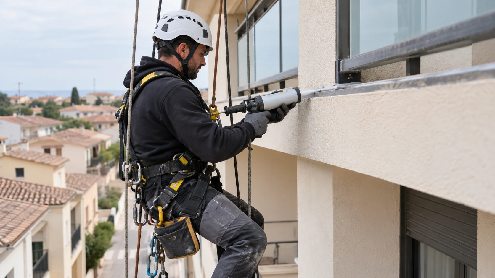 Trabajos verticales en Guadassuar